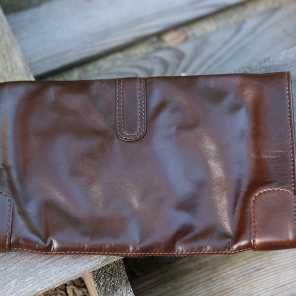 Brown Kate Laundry Clutch - Picture 8 of 8